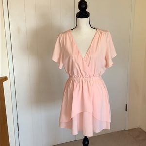Ark & Co. pink skater dress